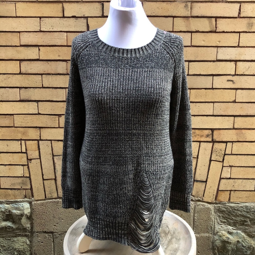 Bcbgeneration Distressed Sweater Small - image 1